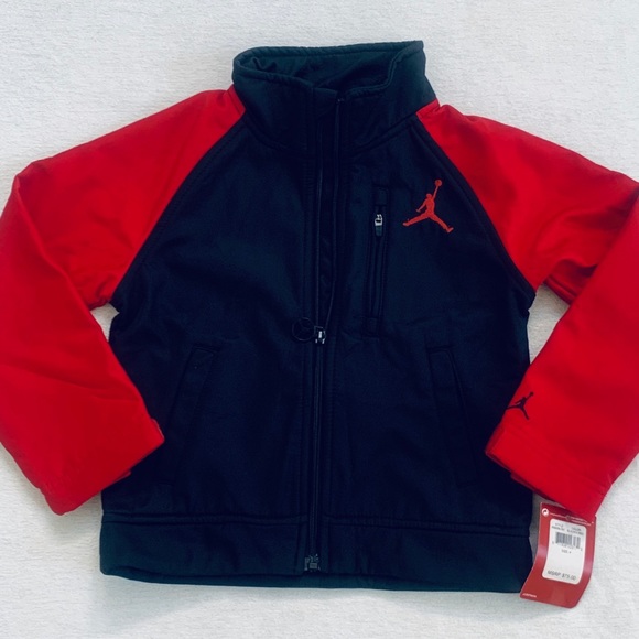 red air jordan jacket